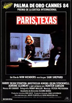 Poster Paris, Texas