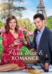 Poster Paris, Wine & Romance