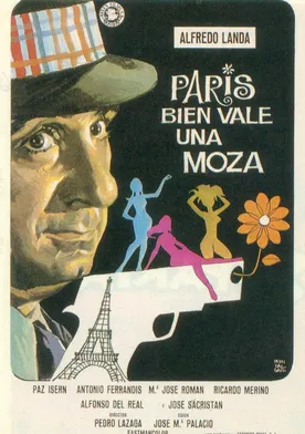 Poster París bien vale una moza