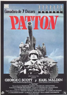 Poster Patton: El guerrero rebelde