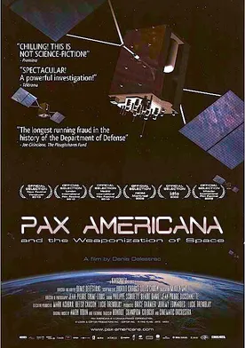 Poster Pax Americana y la conquista militar del espacio