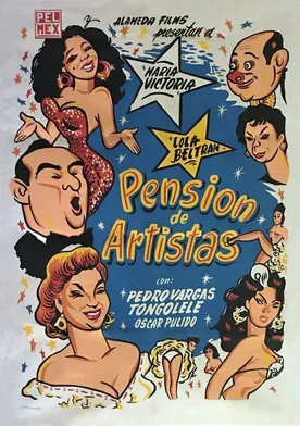 Poster Pensión de artistas