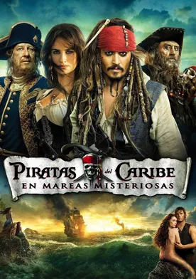 Poster Piratas del Caribe: Navegando aguas misteriosas