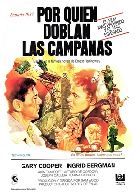 Poster ¿Por quién doblan las campanas?