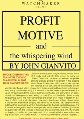 Poster Profit Motive and the Whispering Wind