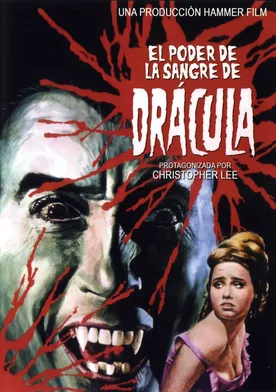 Poster Prueba la sangre de Drácula