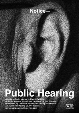 Poster Public Hearing