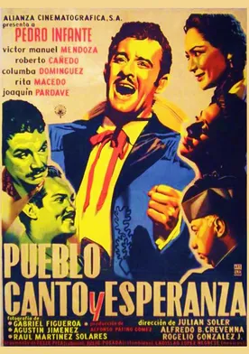 Poster Pueblo, canto y esperanza