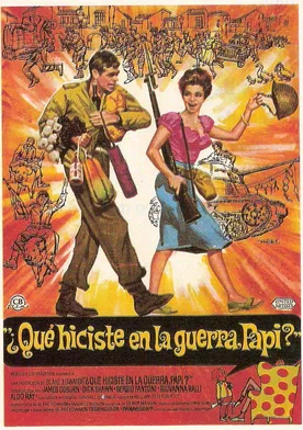 Poster ¿Qué hiciste tú en la guerra, papá?