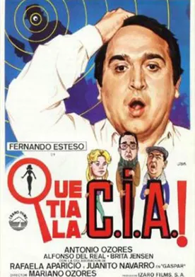 Poster ¡Qué tía la C.I.A.!