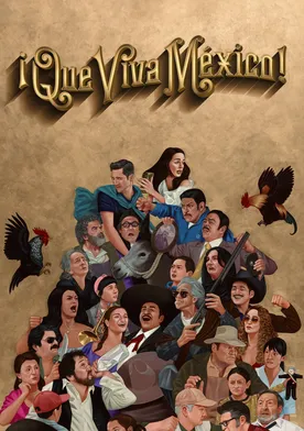 Poster ¡Que viva México!