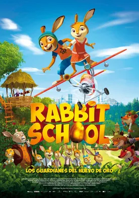 Poster Rabbit School