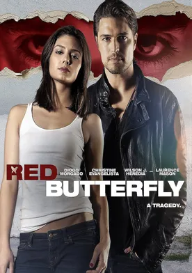 Poster Red Butterfly