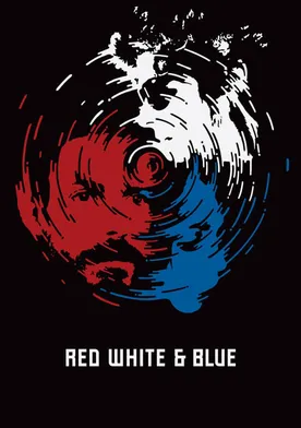 Poster Red White & Blue