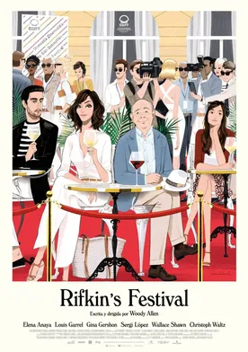 Poster Rifkin's Festival: Un Romance Equivocado, En El Lugar Adecuado