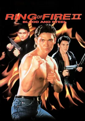 Poster Ring of fire II: Sangre y acero