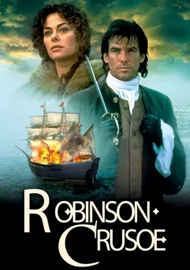 Poster Robinson Crusoe, de Daniel Defoe