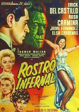 Poster Rostro infernal