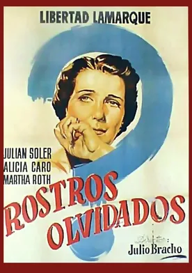 Poster Rostros olvidados