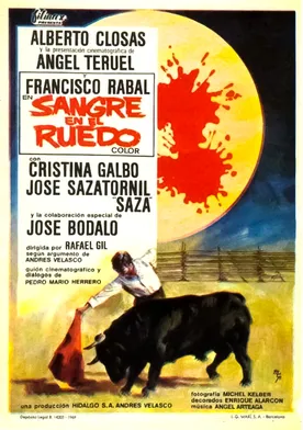 Poster Sangre en el ruedo