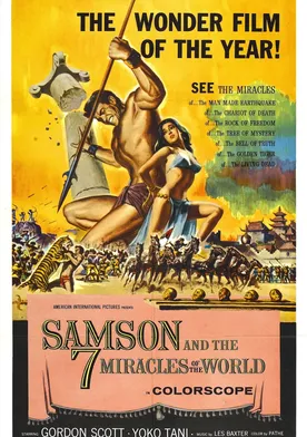 Poster Sanson y los Siete Milagros