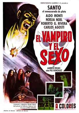 Poster Santo and Dracula's Treasure