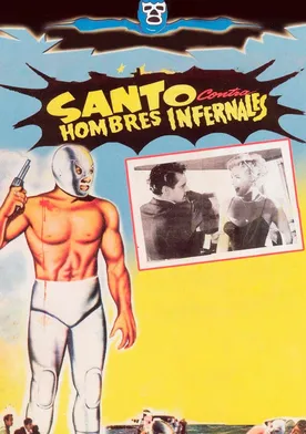 Poster Santo contra hombres infernales