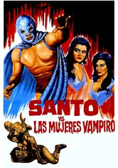 Poster de Santo vs. las mujeres vampiro