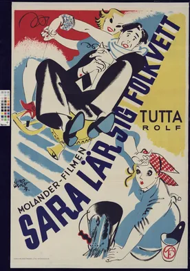 Poster Sara lär sig folkvett