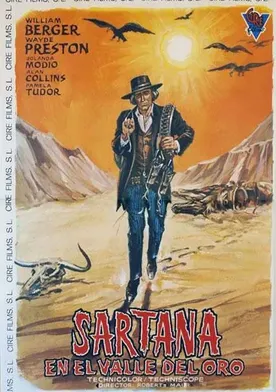 Poster Sartana en el valle del oro