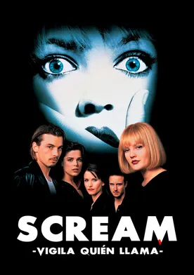 Poster Scream. Vigila quién llama