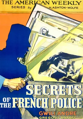 Poster Secrets of the French Police