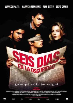 Poster Seis días en la oscuridad