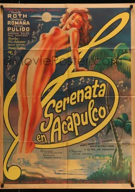 Poster Serenata en Acapulco