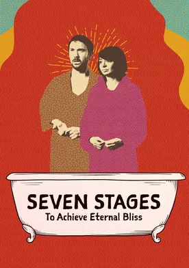 Poster Seven Stages to Achieve Eternal Bliss by Passing Through the Gateway Chosen by the Holy Storsh