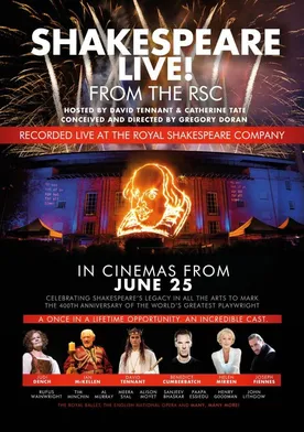 Poster Shakespeare Live! From the RSC