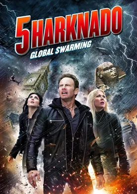 Poster Sharknado 5: Aletamiento global