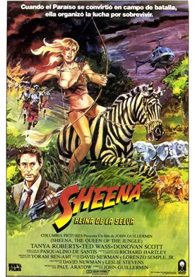 Poster Sheena, la reina de la selva