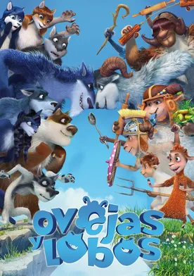 Poster Ovejas y lobos