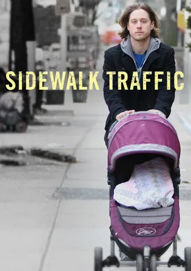 Poster Sidewalk Traffic