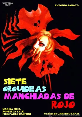 Poster Siete orquídeas manchadas de sangre