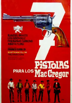 Poster Siete pistolas para los Mac Gregor