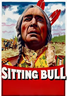 Poster Sitting Bull, el indio heroico