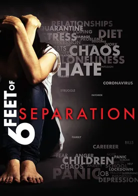 Poster Six feet of separation