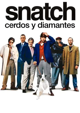 Poster Snatch. Cerdos y diamantes