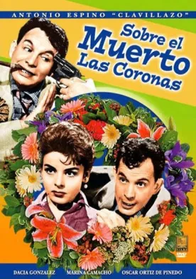 Poster Sobre el muerto las coronas