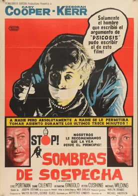 Poster Sombras de sospecha