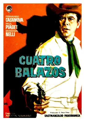 Poster Sonaron cuatro balazos