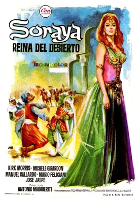 Poster Soraya, reina del desierto