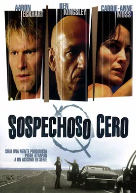 Poster Sospechoso cero